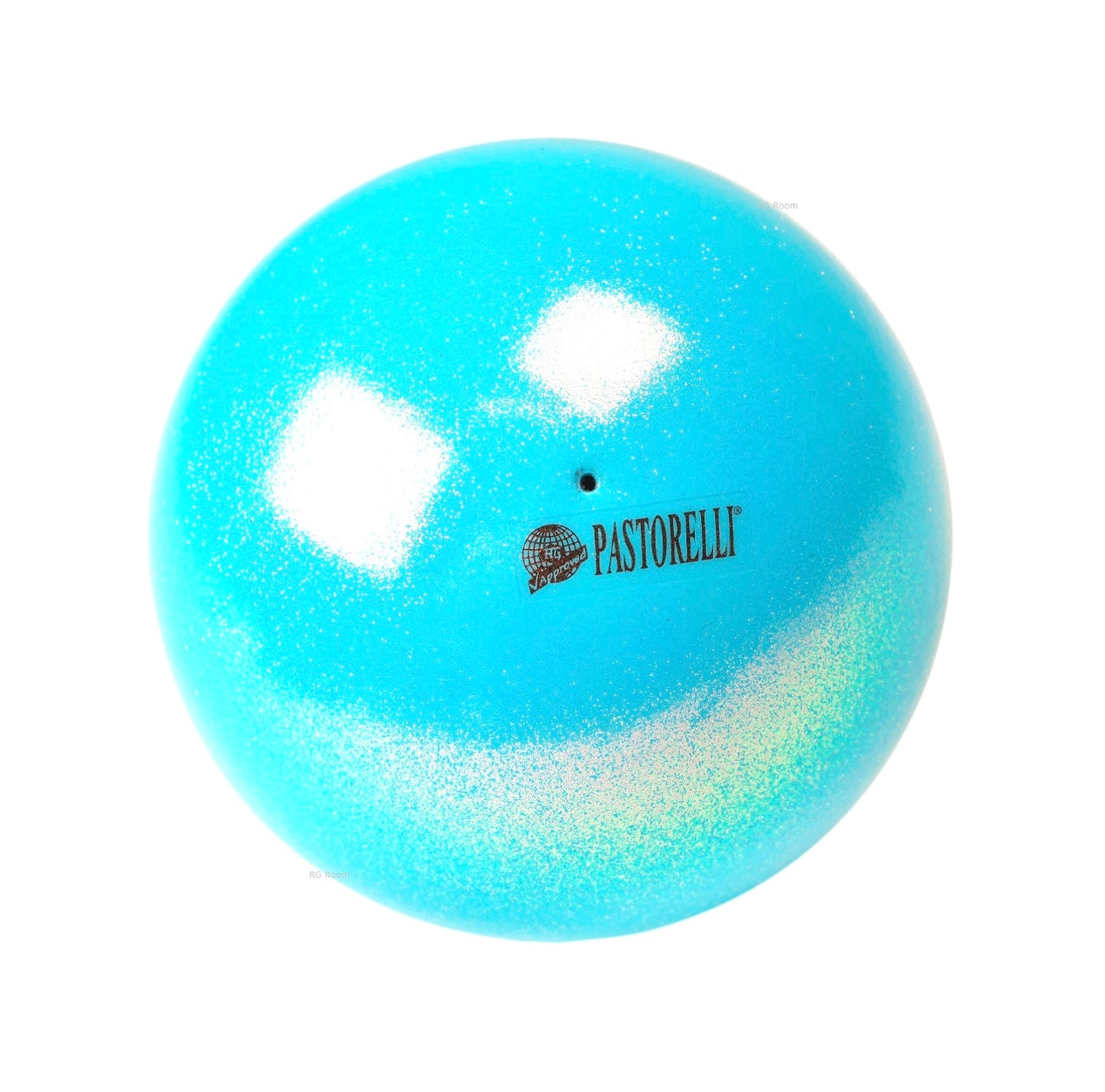 Pastorelli High Vision Ball 18cm - Light Blue (Glitter) - FIG