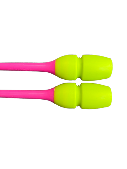 Pastorelli Clubs 40.5cm - Fluropink-Lime Green