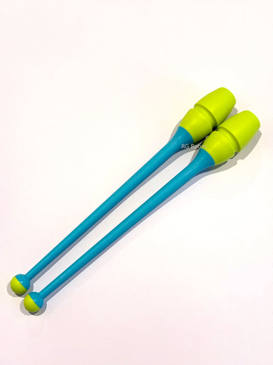 Chacott Junior Clubs 36,5 cm - Yellow/Sea Green
