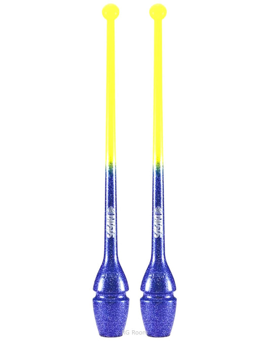 Sasaki Gradation Rubber Clubs 40.5cm - LuminousYellow/CobaltBlue - FIG