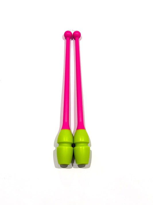 Pastorelli Clubs 36cm - FluoPink-Lime