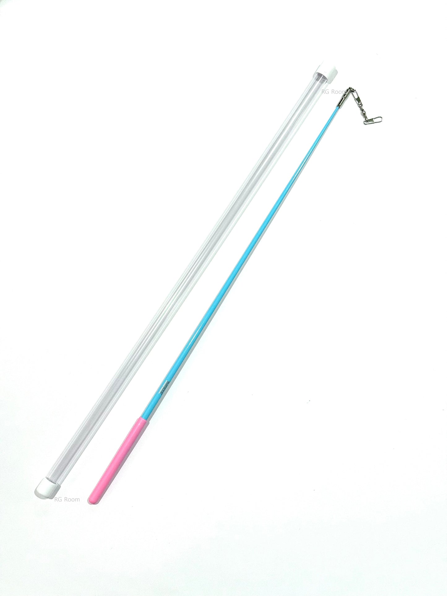 Sasaki Ribbon Stick 50cm - AquaBlue/ Pink
