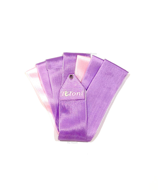 Tuloni Ribbon 5m - Purple/Light Pink