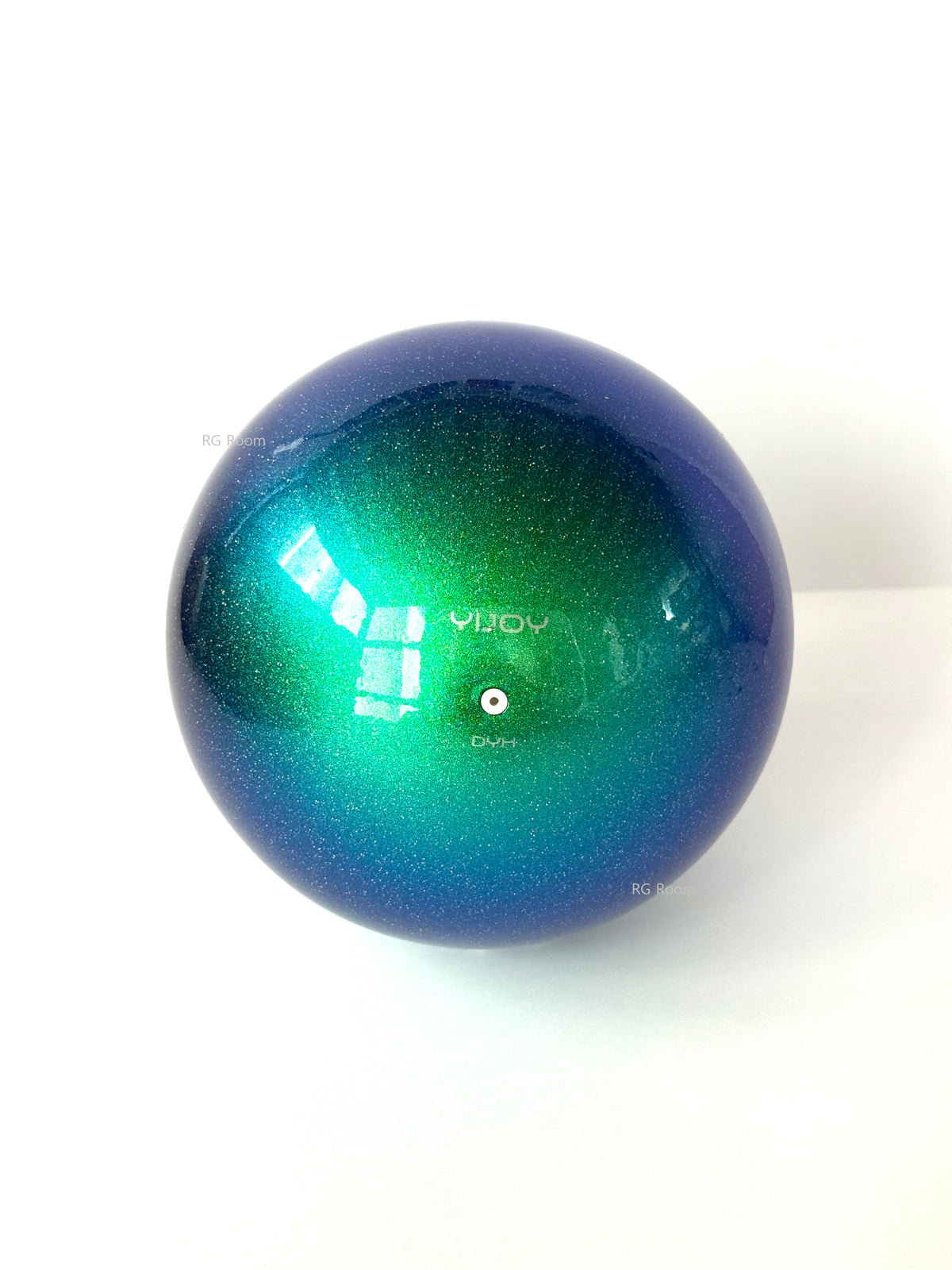 Yijoy Rhythmic Gymnastics Chameleon Ball 17cm - Blue/Green